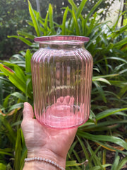 Sundries - Hurricane Vase - Rosewater