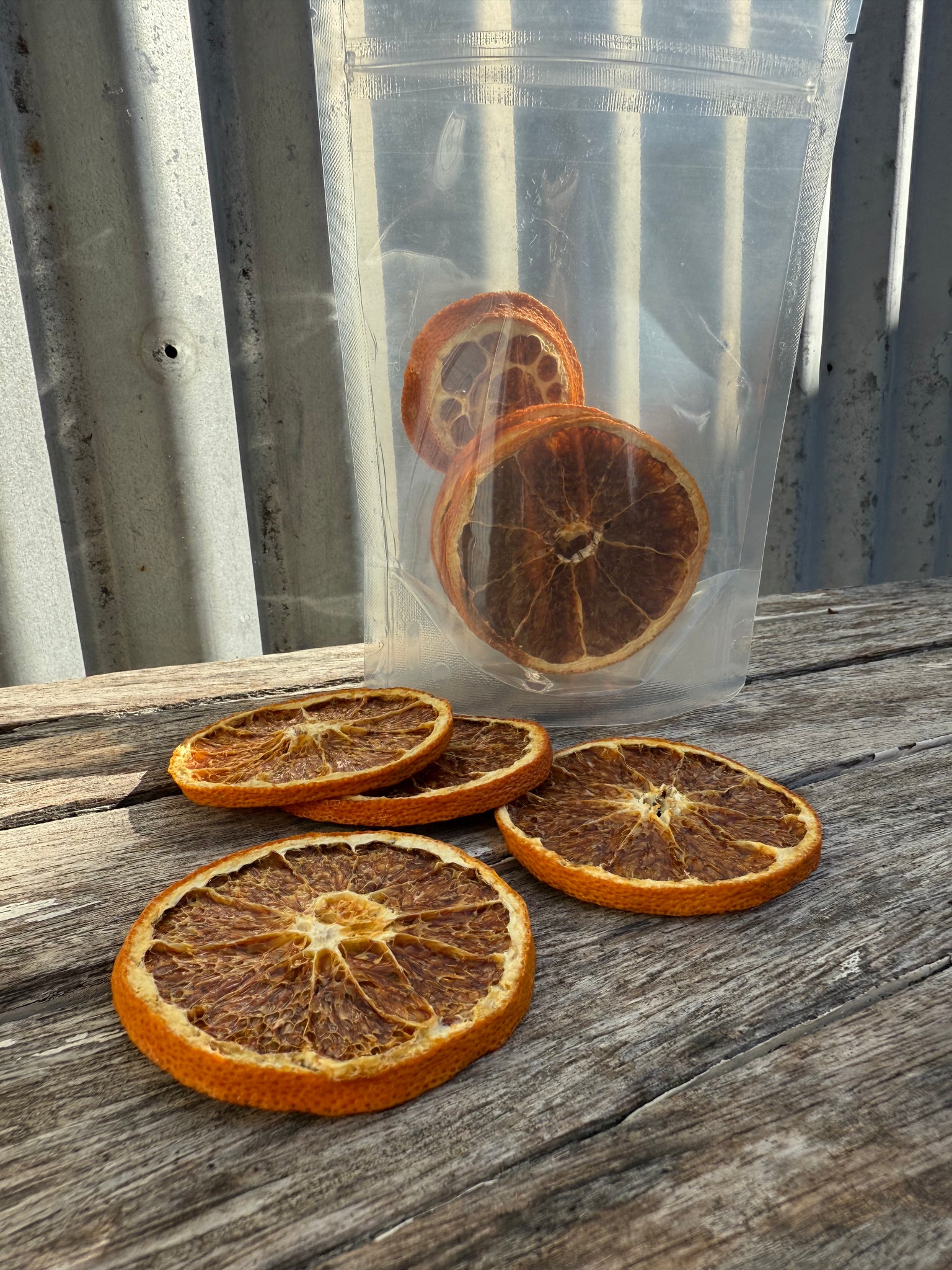 Orange Slices - Dehydrated - Edible or Decorative! Spray Free