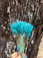 Bunny Tails/Pussy Tails - Island Blue Tones