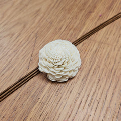 Handmade Flowers - Sola Flower Medium White Carnation - 7/8cm